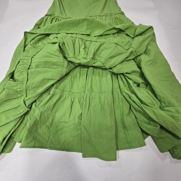 Free People x free-est Somewhere Sunny Maxi Dress in Kiwi - Picture 5 of 11